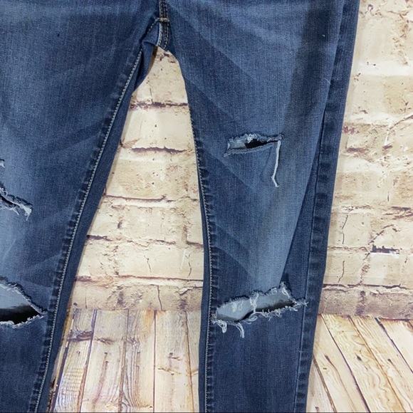 Men’s American Eagle knee slit skinny jean 30 x 32 - Picture 9 of 11